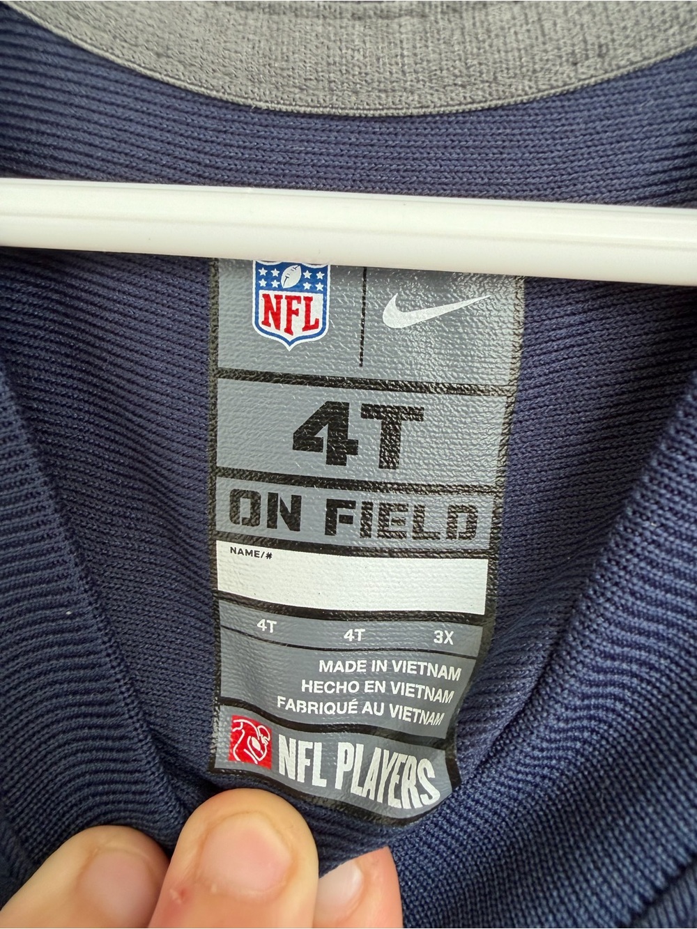 Nike Tennessee Titans Derrick Henry 22 NFL Football
Jersey Navy Toddler 4T Kids - Picture 5 of 5